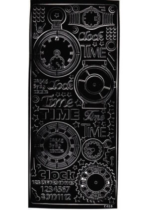 Clocks/Time - Black 0493