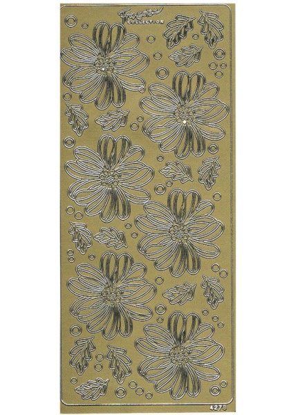 Oriental Bloom Small - Gold WAU4278